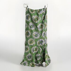 African Wax Fabric Ankara Skirt Long No Size Check Measurements Multicolor